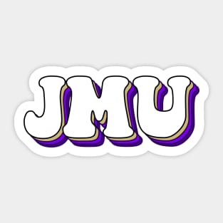 jamesm lettering Sticker